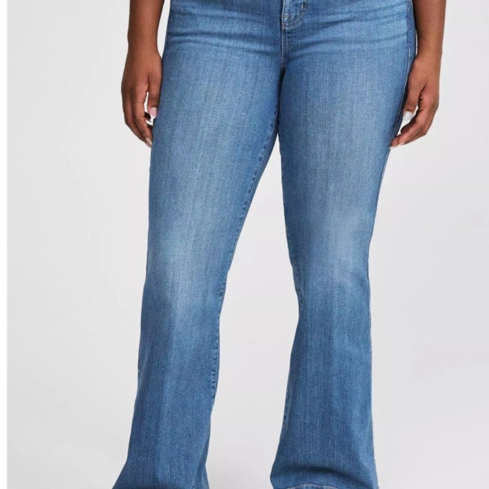 Torrid Light Blue Flare Jeans